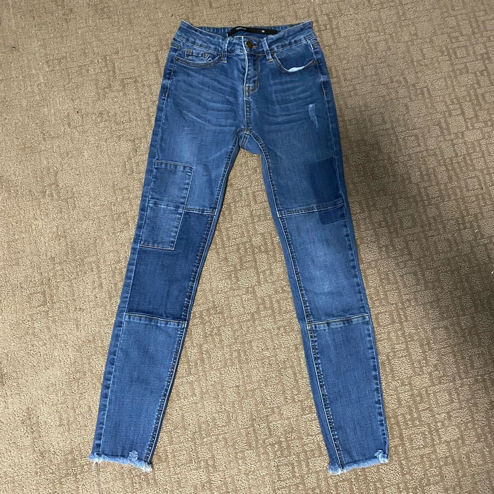 Patchwork jeans